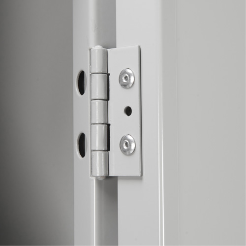 Clean Line Lockers, 2 -tier, Bank of 4, 48" x 18" x 72", Steel, Beige, Rivet (Assembled) Ontario Safety Products