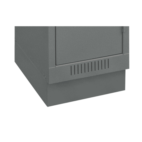 Clean Line Economy Lockers Recessed Base, 1 Banks, 4" H x 12" W x 18" D, Steel Ontario Safety Products