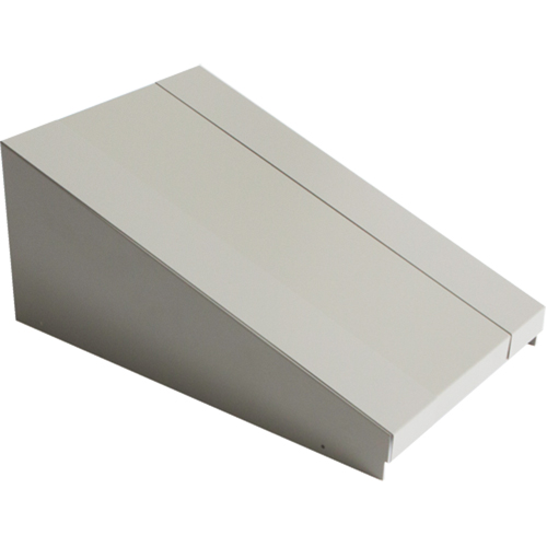 All-Welded Concorde - Heavy-Duty Lockers Sloping Top, 1 Bank, 18" D x 12" W x 6" H, Grey, Steel Ontario Safety Products