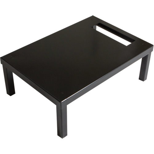 All-Welded Concorde Free Standing Locker Base, 1 Banks, 6" H x 12" W x 18" D, Black, Steel Ontario Safety Products