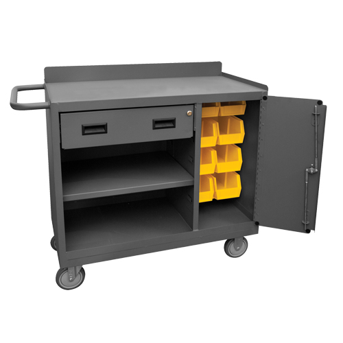 Armoire d'&eacute;tabli mobile, Acier Surface Ontario Safety Products
