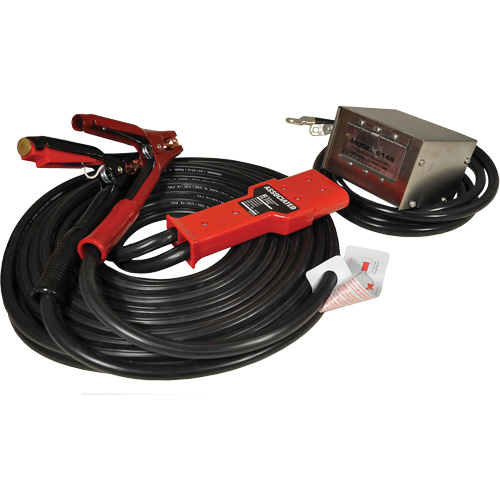 Heavy-Duty Tangle-Free Plug-In Booster Cable, 1 AWG, 800 A, 25' Cable Ontario Safety Products