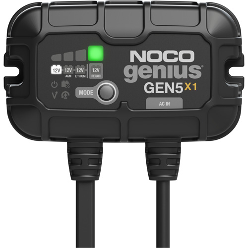 Genius&reg; Gen5X1 1-Bank, 5-Amp On-Board Battery Charger Ontario Safety Products