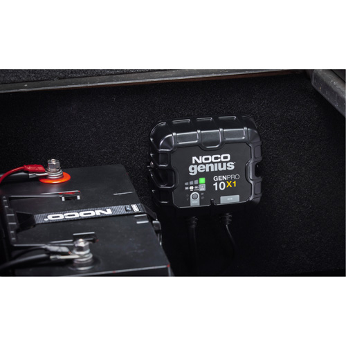 Genius&reg; GenPro10X1 1-Bank, 10-Amp On-Board Battery Charger Ontario Safety Products