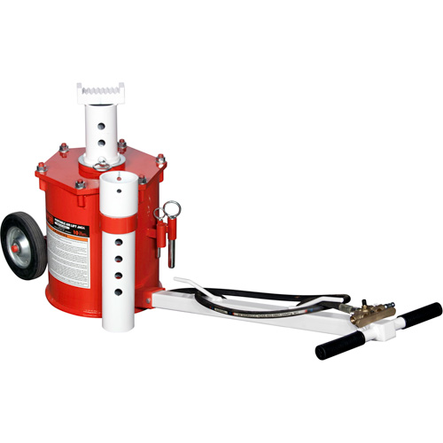Cric pneumatique portable, Capacit&eacute; de 10 tonne(s), 17-3/4" - 49-3/8" h Ontario Safety Products