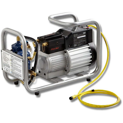 Aspirateur de r&eacute;frig&eacute;rant R134A et R1234YF avec collecteur Ontario Safety Products