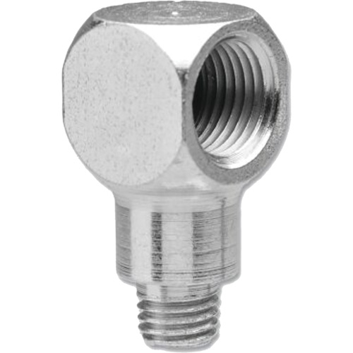 Raccord de graissage avec angle de 90°, Filetage de 1/4"-28 Ontario Safety Products