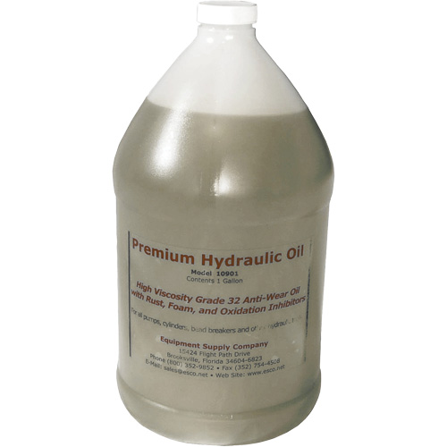 Premium Hydraulic Oil, 1 gal., Jug Ontario Safety Products