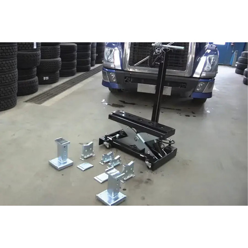 Floor Service Jack, 14 Ton(s) Capacity, 8-1/4" Lowered, 20" Raised, Air Hydraulic Ontario Safety Products
