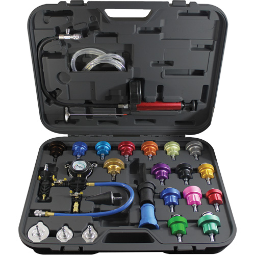 27-Piece Master Radiator Pressure Test Kit Ontario Safety Products