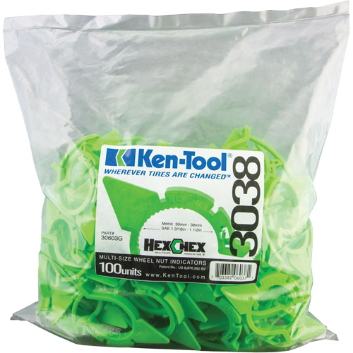 HexChex Multi-Size Loose Wheel Nut Indicator Ontario Safety Products