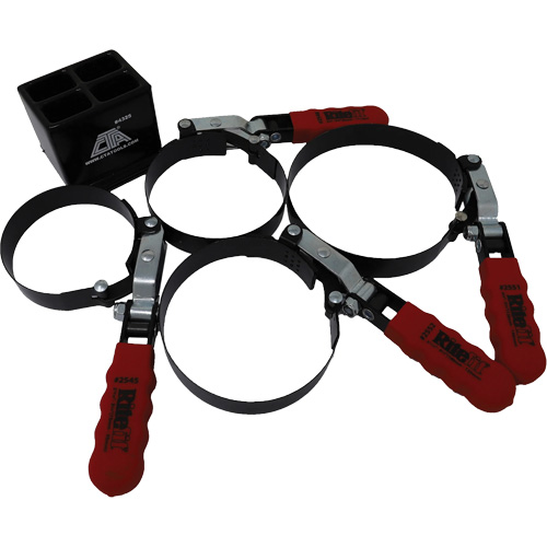 4 Pc. Oil Filter Wrench with Stand Ontario Safety Products