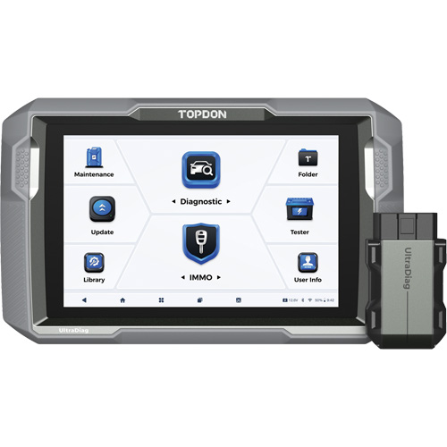 UltraDiag 8" Scan Tool & Key Programming with Bi-Directional Controls Ontario Safety Products