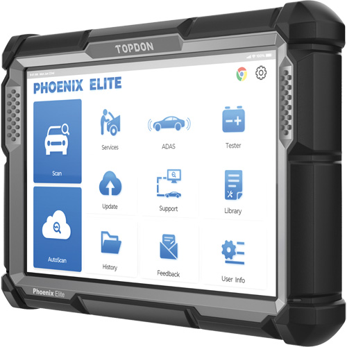 Outil de diagnostic de niveau constructeur Phoenix Elite avec &eacute;cran 10,1", programmation bas&eacute;e sur l'infonuage et CANFD Ontario Safety Products