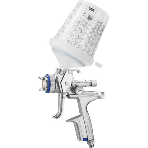 Pistolet de peinture 5000 B RP avec buse 1,4 et trois godets polyvalents RPS 0,3 l/0,6 l/0,9 L, Entr&eacute;e d'air 1/4" NPT, 10,24 pi³/min, Capacit&eacute; 0,3 L/0,6 L/0,9 L, 0,17 psi Ontario Safety Products