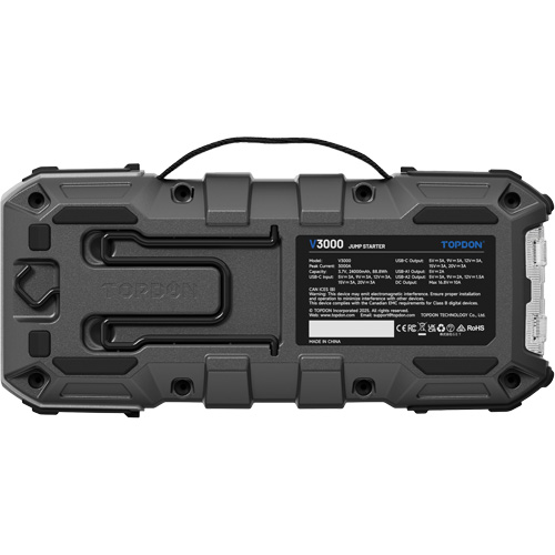 Survolteur, banque d'alimentation et lampe de poche V3000 Ontario Safety Products