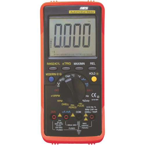 Pro Model Automotive Digital Multimeter W/PC Interface Ontario Safety Products