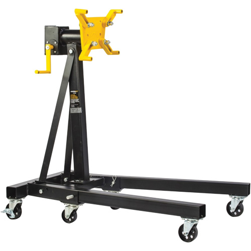 Support pour moteur pliant avec t&ecirc;te pivotante avec capacit&eacute; de 1250 lb, 42-3/4" h Ontario Safety Products