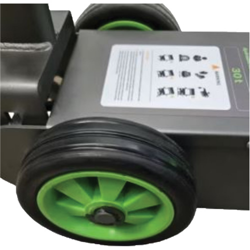 Cric &eacute;lectrique pour camions lourds, 15 tonne(s)/30 tonne(s), Air comprim&eacute;/hydraulique Ontario Safety Products