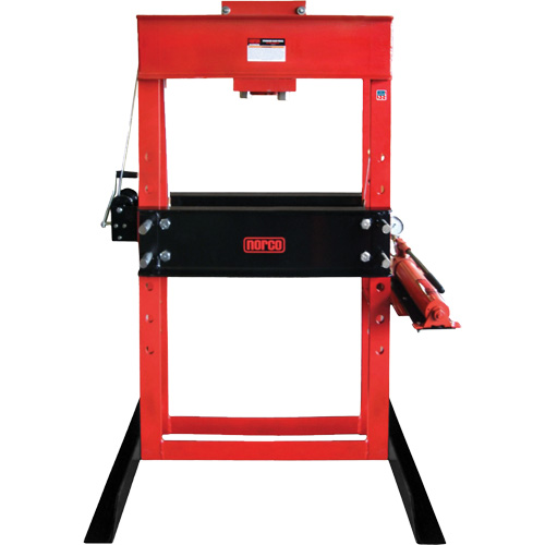 Presse datelier &agrave; pompe manuelle, Capacit&eacute; 50 tonnes Ontario Safety Products