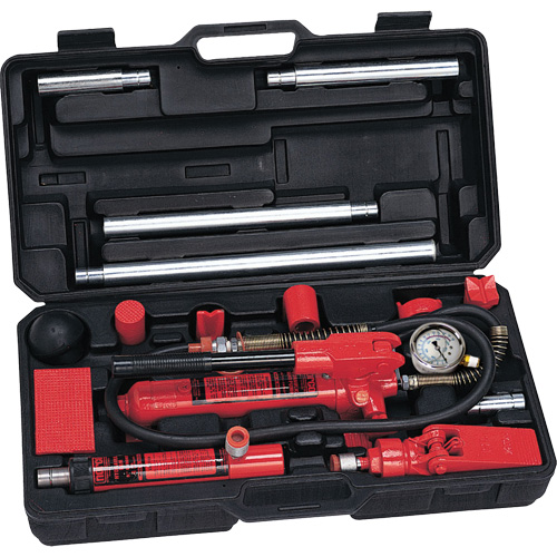 4-Ton Capacity Collision/Maintenance Repair Kit with Forged Adapters Ontario Safety Products