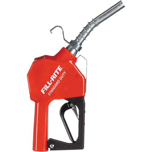 Red Automatic Gasoline Spout Nozzle Ontario Safety Products