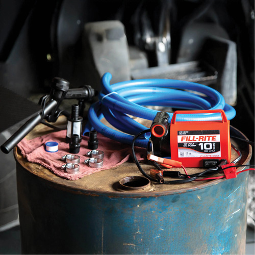Pompe de transfert de carburant 12 V CC avec pistolet Ontario Safety Products