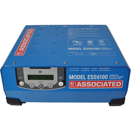 100 A High-Power Smart Charger with Inverter Technology Ontario Safety Products
