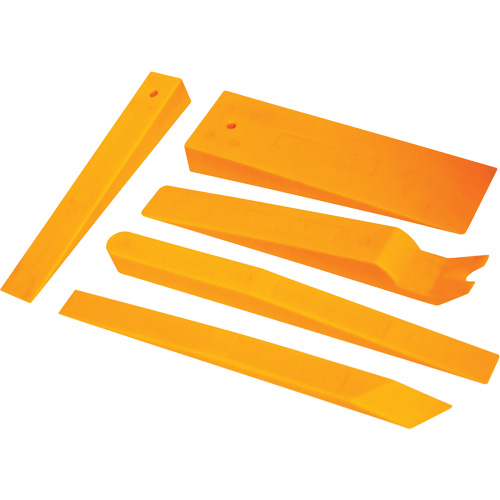 5-Piece Nylon & Neon Orange Wedge Assortment Set Ontario Safety Products