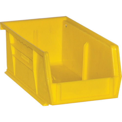 Bacs Hook-On Bins, 4" la x 3" H x 7" p, Jaune, Capacit&eacute; 10 lb Ontario Safety Products