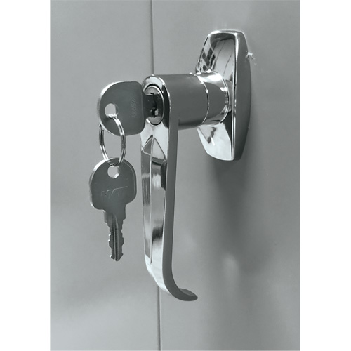 Armoire de rangement, Acier, 4 Tablettes, 78" h x 48" la x 24" P, Gris Ontario Safety Products