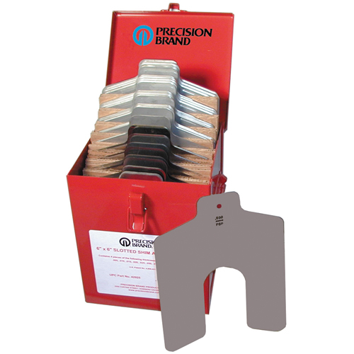Cales d'&eacute;paisseur &agrave; rainure - En paquets individuels Ontario Safety Products