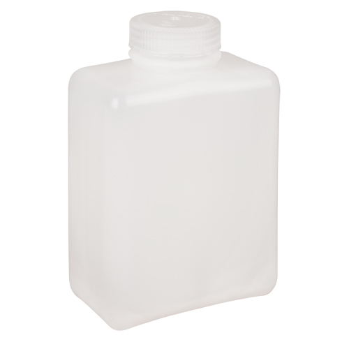 Easy-Grip Space-Saver Bottles, Rectangular, 32 oz., Plastic Ontario Safety Products