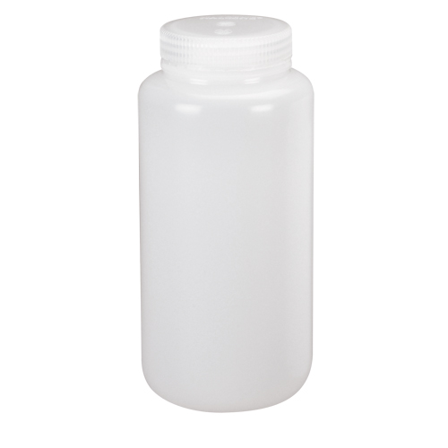 Bouteilles &agrave; large ouverture, Ronde, 8 oz, Plastique Ontario Safety Products