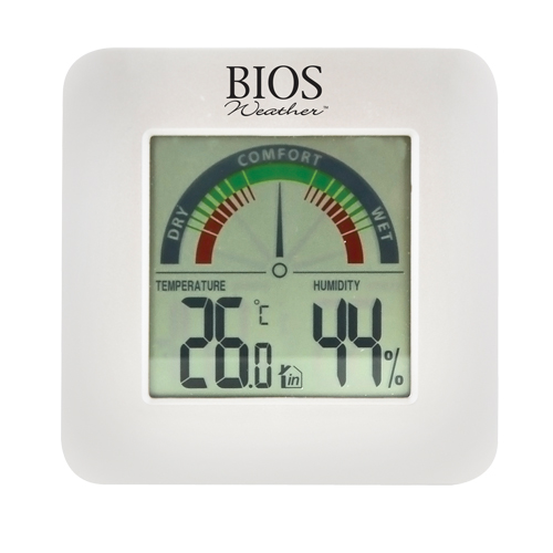 Hygrom&egrave;tres int&eacute;rieurs avec indicateur de confort BIOS, Contact, Num&eacute;rique, -58-158°F (-50-70°C) Ontario Safety Products