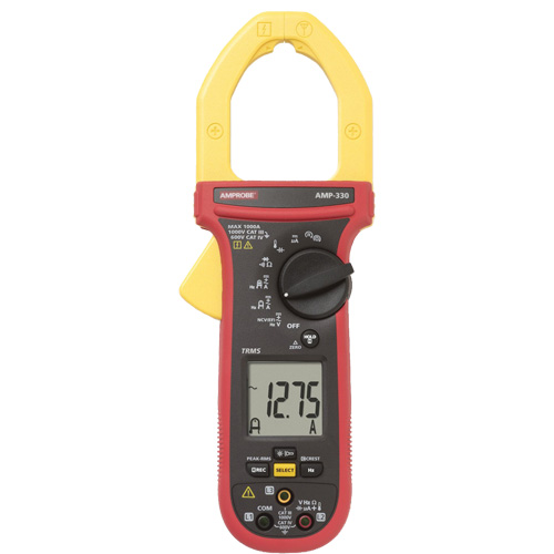 AMP-330 Motor Maintenance TRMS Clamp Meter, AC/DC Voltage, AC/DC Current Ontario Safety Products