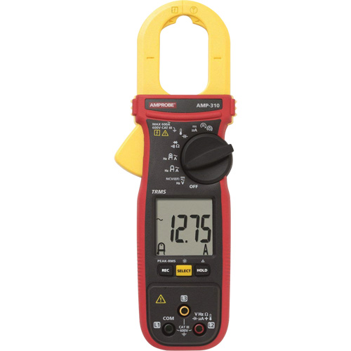 AMP-310 Motor Maintenance TRMS Clamp Meter, AC/DC Voltage, AC Current Ontario Safety Products