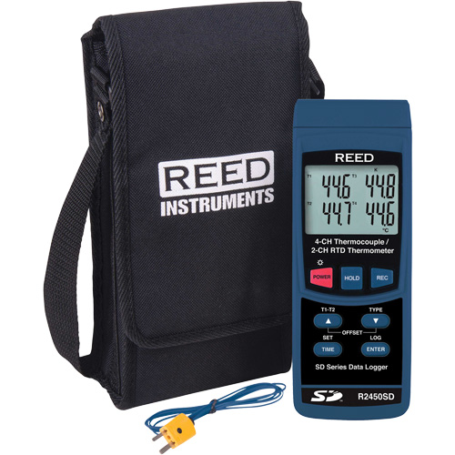 Thermom&egrave;tre thermocouple avec enregistreur de donn&eacute;es Ontario Safety Products