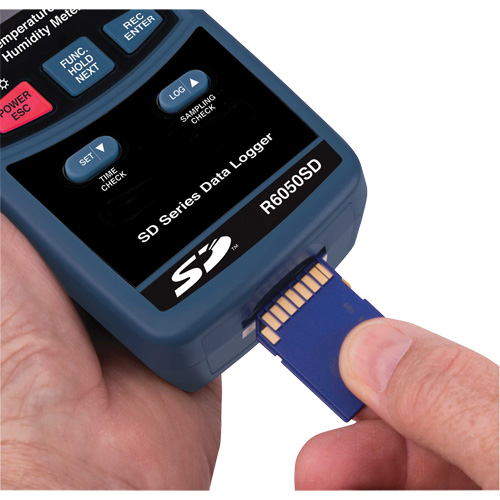 Data Logging Thermo-Hygrometer, 5% - 95% RH, 32° - 122° F ( 0° - 50°C ) Ontario Safety Products