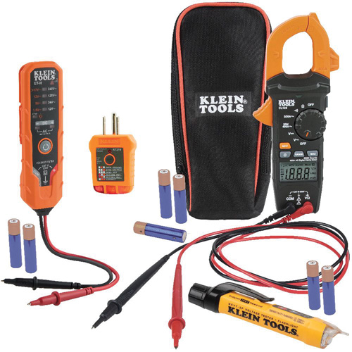Trousse dessai &eacute;lectrique avec pince-m&egrave;tre Ontario Safety Products