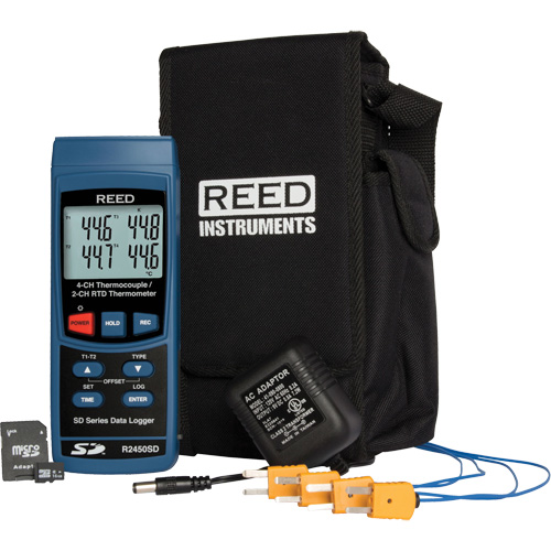 N&eacute;cessaire de thermom&egrave;tre thermocouple &agrave; enregistrement de donn&eacute;es Ontario Safety Products
