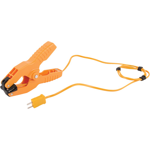 Type K Pipe Clamp Thermocouple Probe with Calibration Certificate, 200 °C (392°F) Max. Temp. Ontario Safety Products