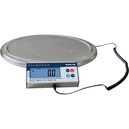 Keg Weighing Scale, 200 kg Capacity Ontario Safety Products