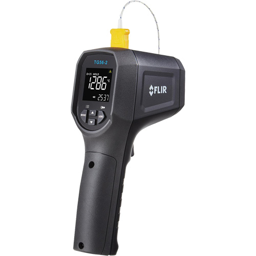 TG56-2 IR Thermometer with Type K Thermocouple, -22°- 2372° F ( -30° - 1300° C ), 30:1, Adjustable Emmissivity Ontario Safety Products