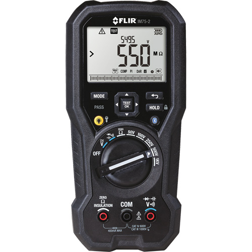 Testeur d'isolation et multim&egrave;tre num&eacute;rique avec METERLiNK, Num&eacute;rique Ontario Safety Products