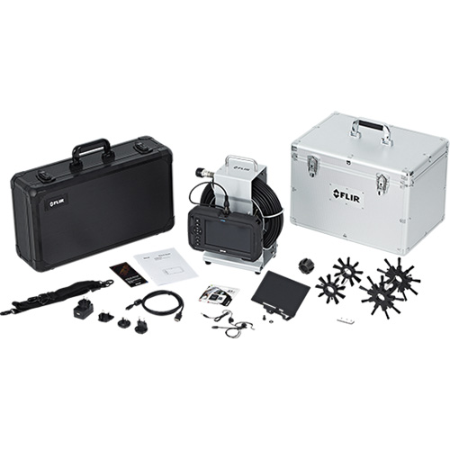 High-Performance Videoscope Kit with Camera Probe & Plumbing Spool Ontario Safety Products