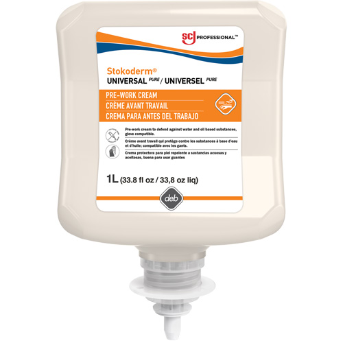Emulsion&reg; Silicone-Free Before Work Cream, Plastic Cartridge, 1000 ml Ontario Safety Products