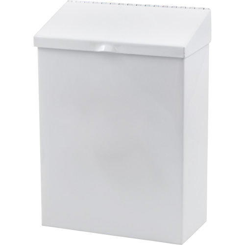 R&eacute;cipient en m&eacute;tal pour les produits menstruels Health Gards Ontario Safety Products