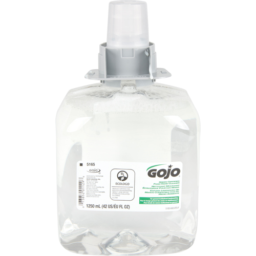 Savon pour les mains certifi&eacute; vert TFX, Mousse, 1250 ml, Sans parfum Ontario Safety Products