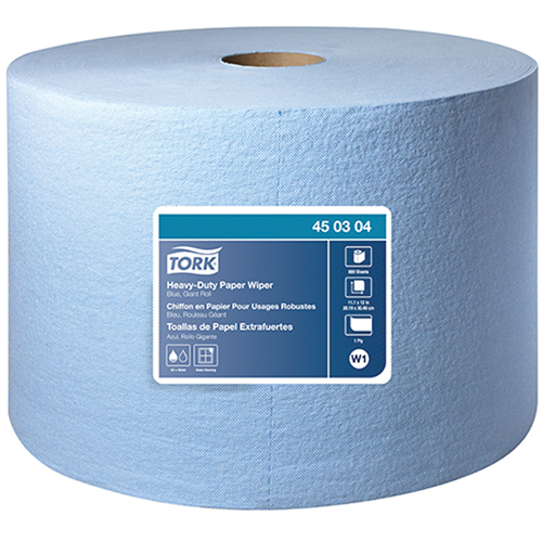 Chiffons jumbo en rouleau, Tout usage, 12" lo x 12" la Ontario Safety Products